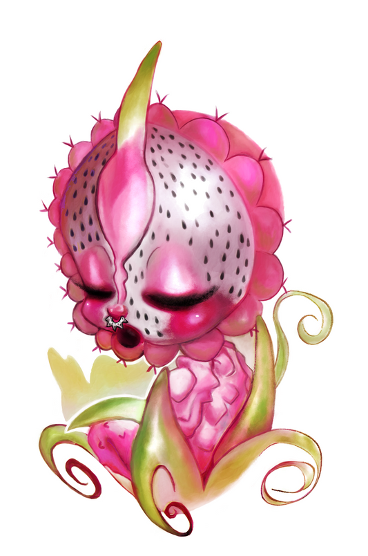Dragonfruit Baby Print