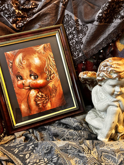 Kewpie Baby Angel Print