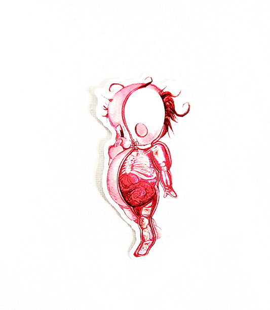 Kewpie Baby Sticker