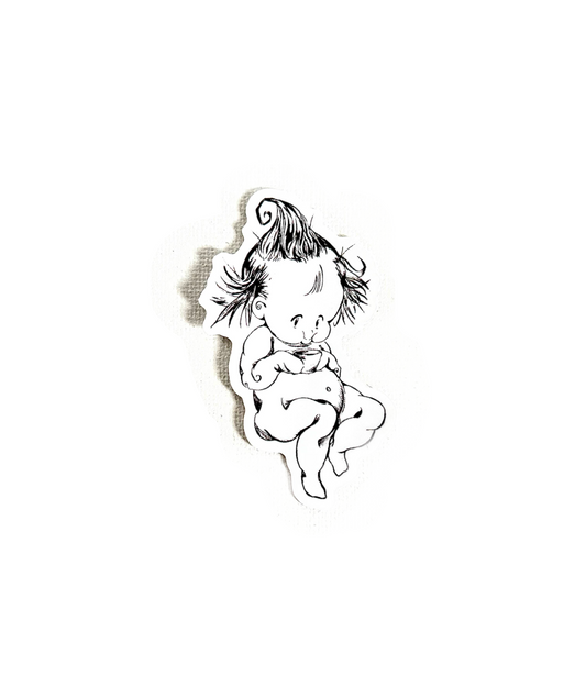 Kewpie Baby Sticker
